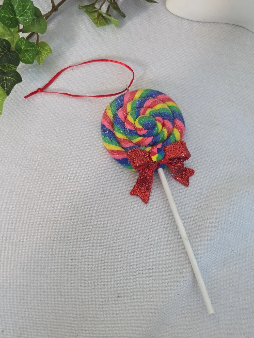 Sweet Treats Holiday Ornaments Set – Ice Cream Soda Milkshake & Lollipop